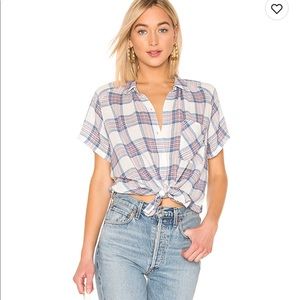 NWOT Rails Christine button down top - never worn!
